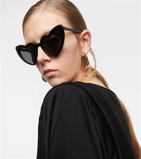 saint laurent heart sunglasses replica